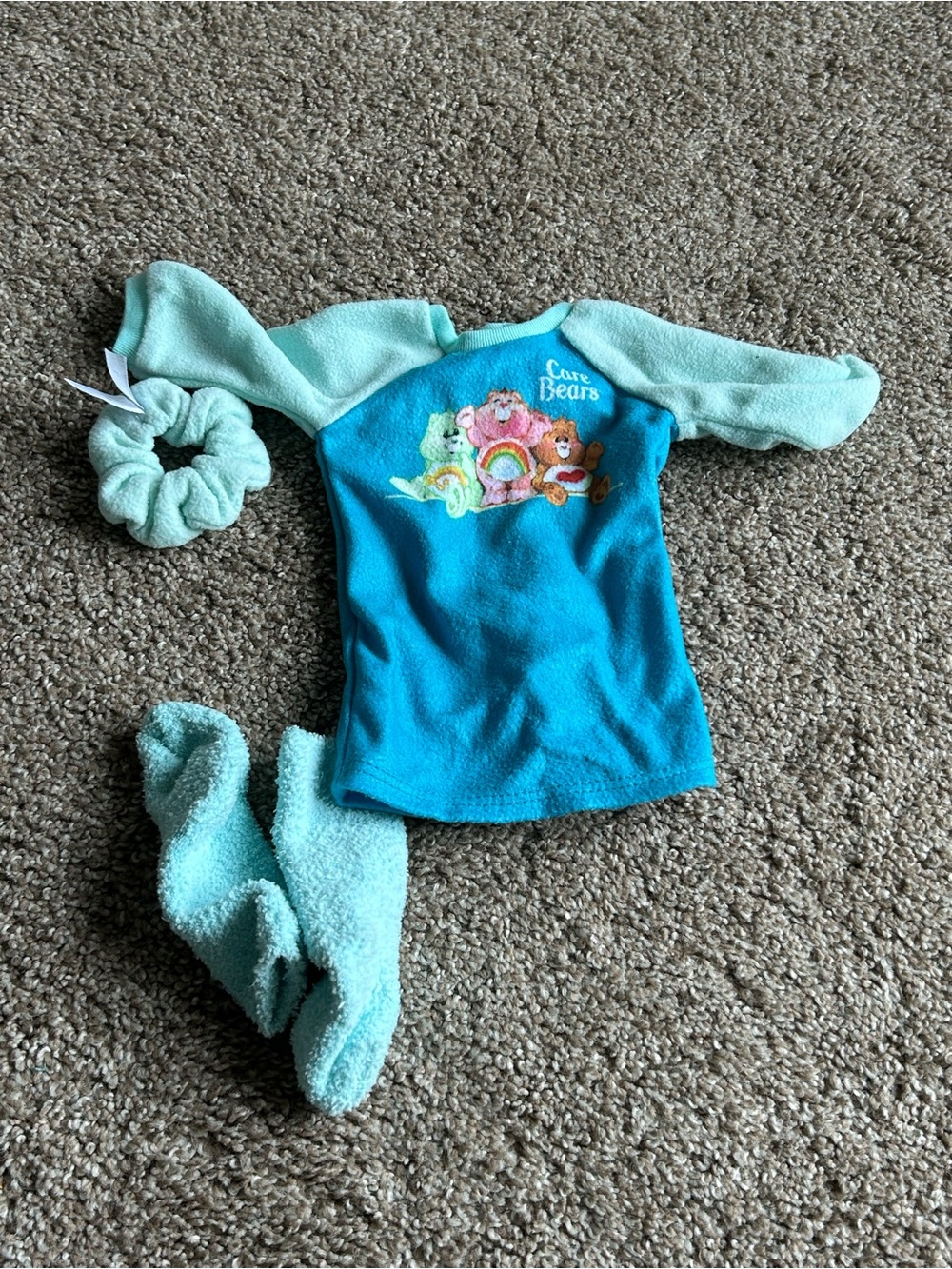 American Girl doll Courtney's Care Bear Pajamas